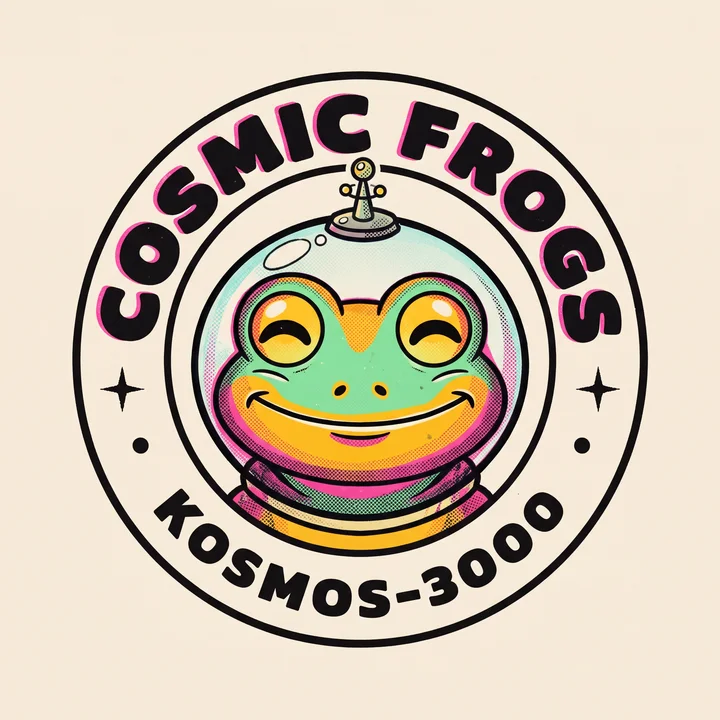 Cosmic Frogs emblem