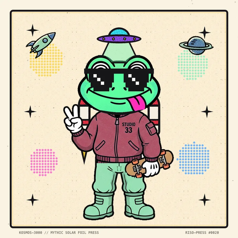 Cosmic Frog specimen